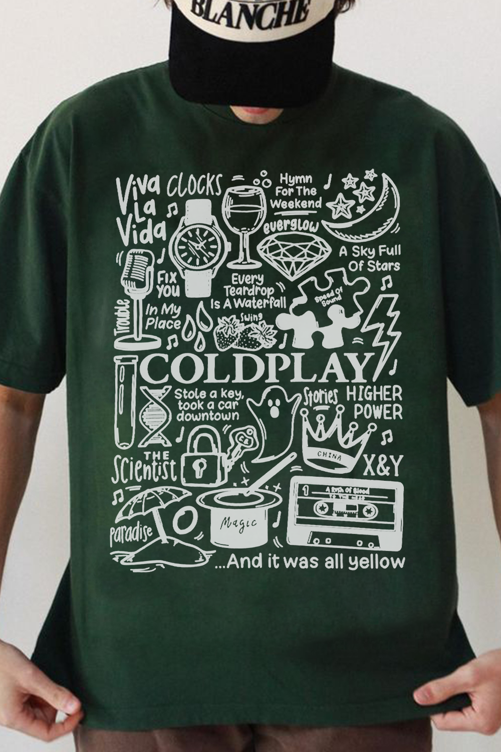coldplay  shirt