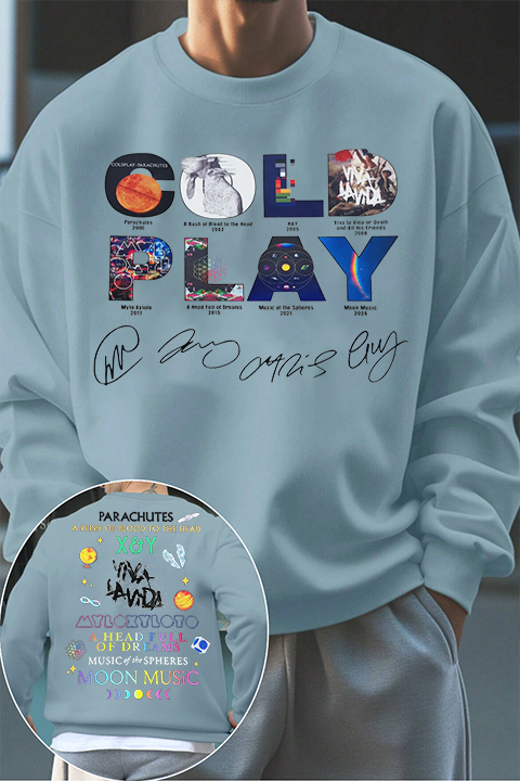 Coldplay shirt Both Side Sweatshirt