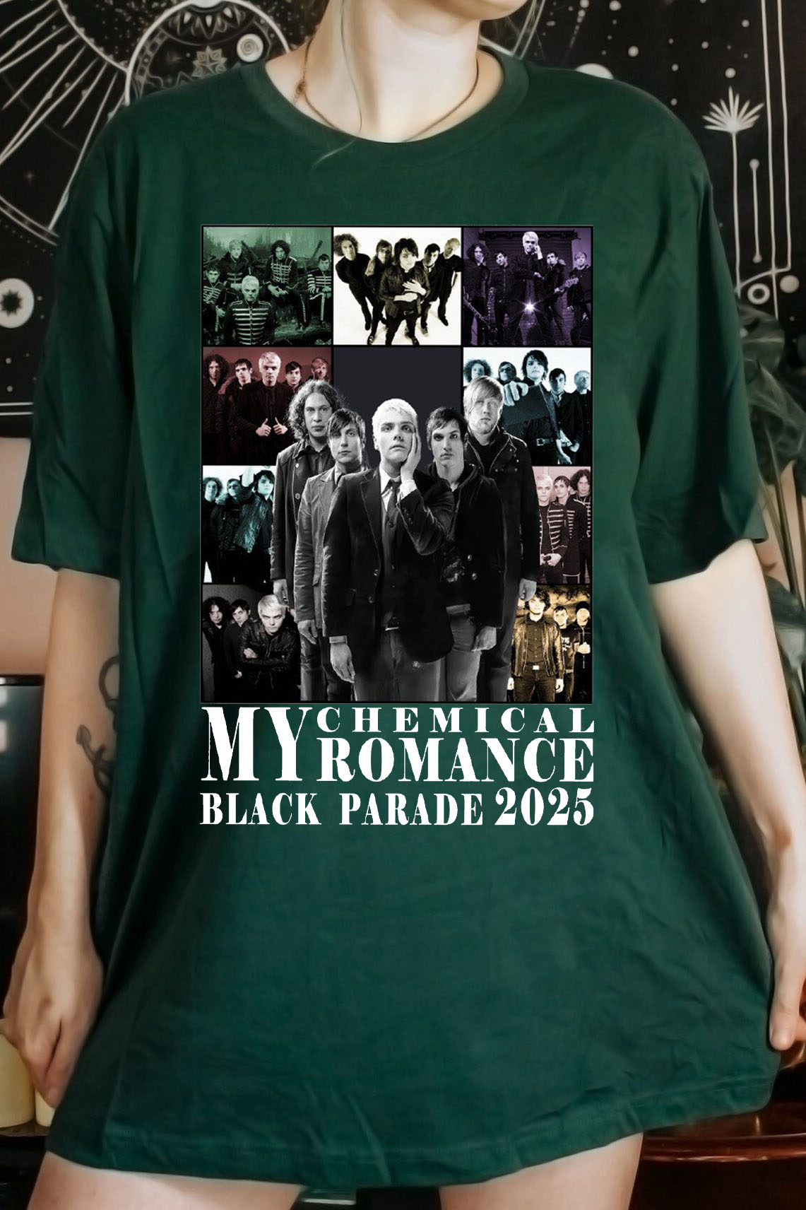 “LONG LIVE THE BLACK PARADE” 2025 tour  MCR shirt For Women