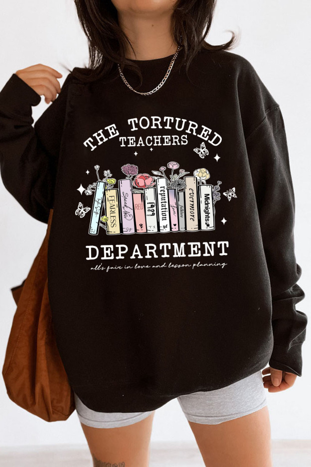 Taylor's Books Era Tour Edition DTF Print SweatShirt