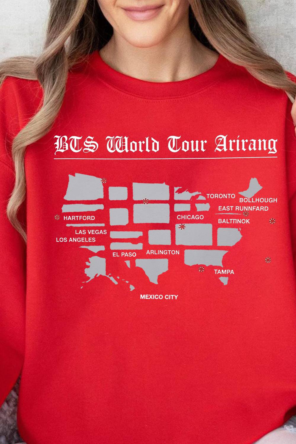 BTS Mexico City Tour Sweatshirt
