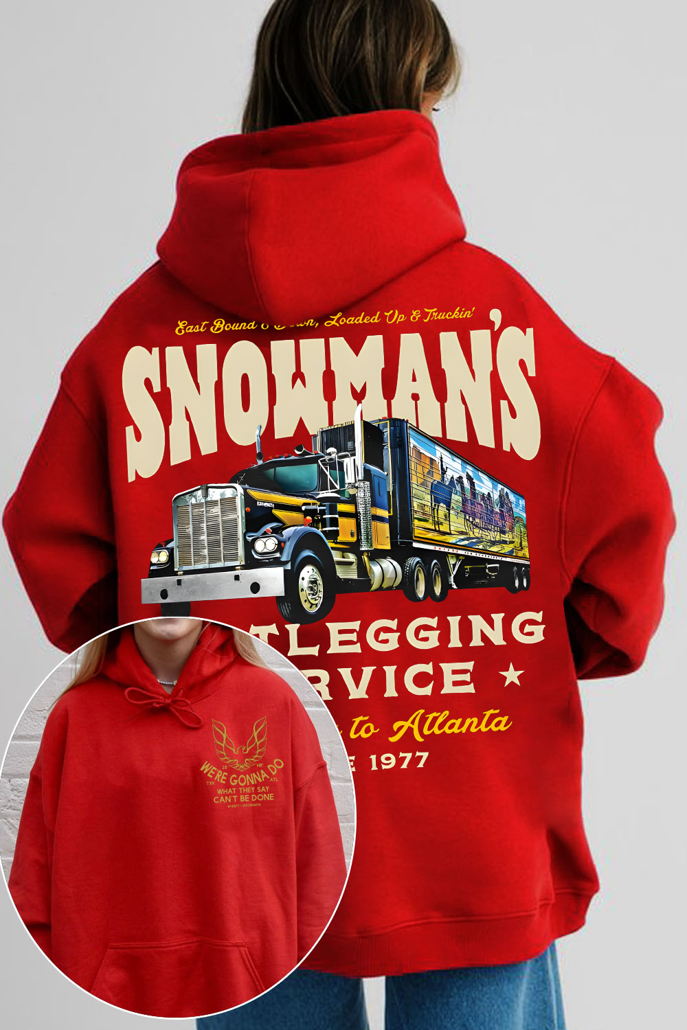 Smokey and the Bandit Movie Hoodie For Women