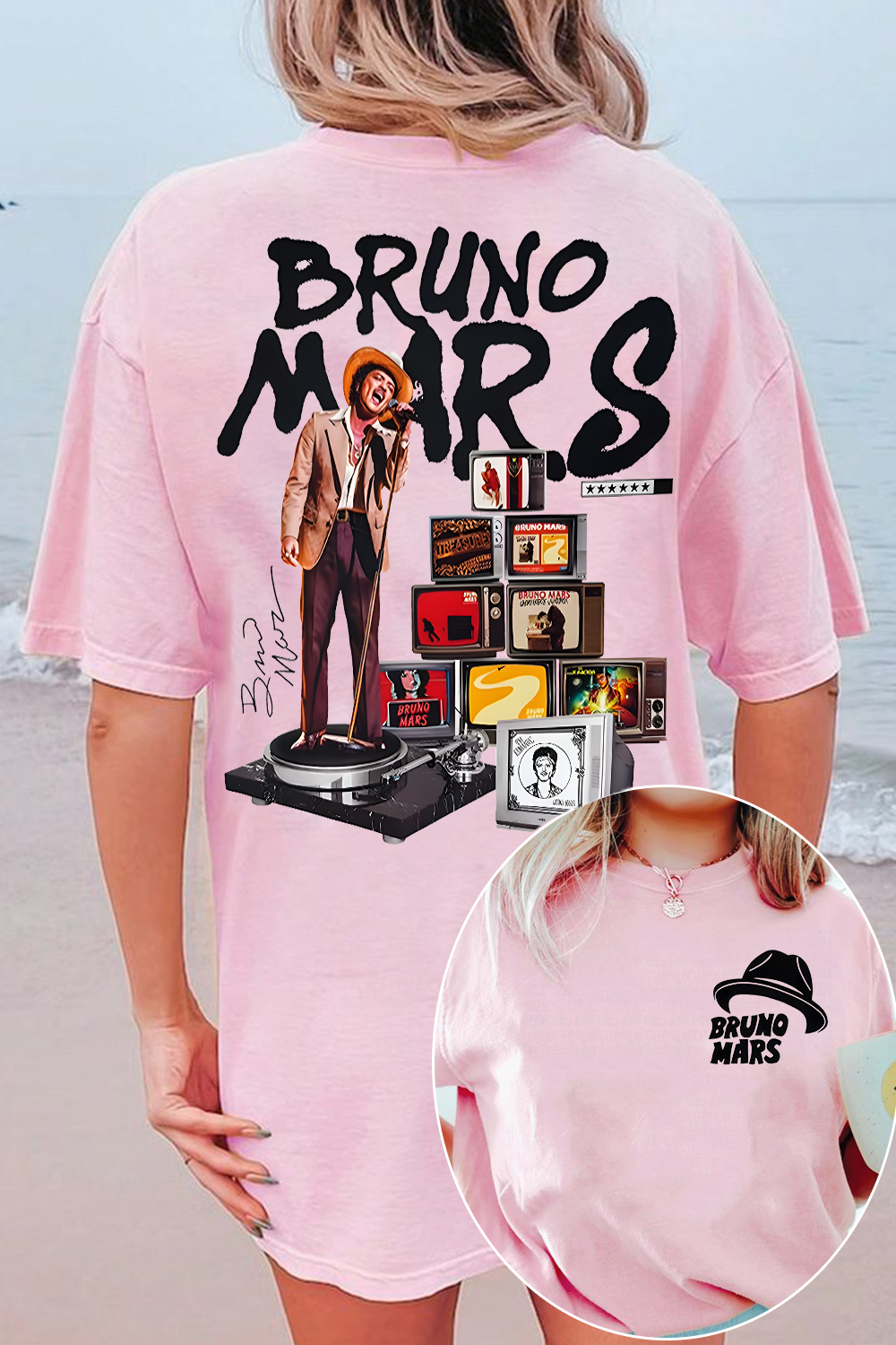 Bruno Mars Fans Women T-Shirt