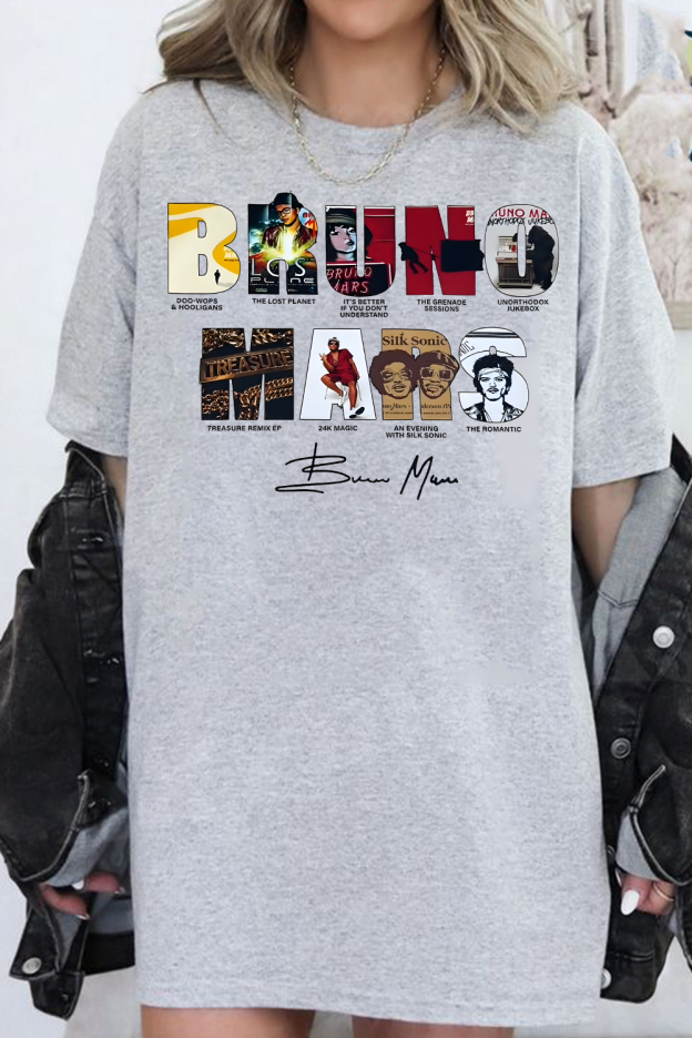 Bruno Mars New Music Loading… 🔥Tee For Women