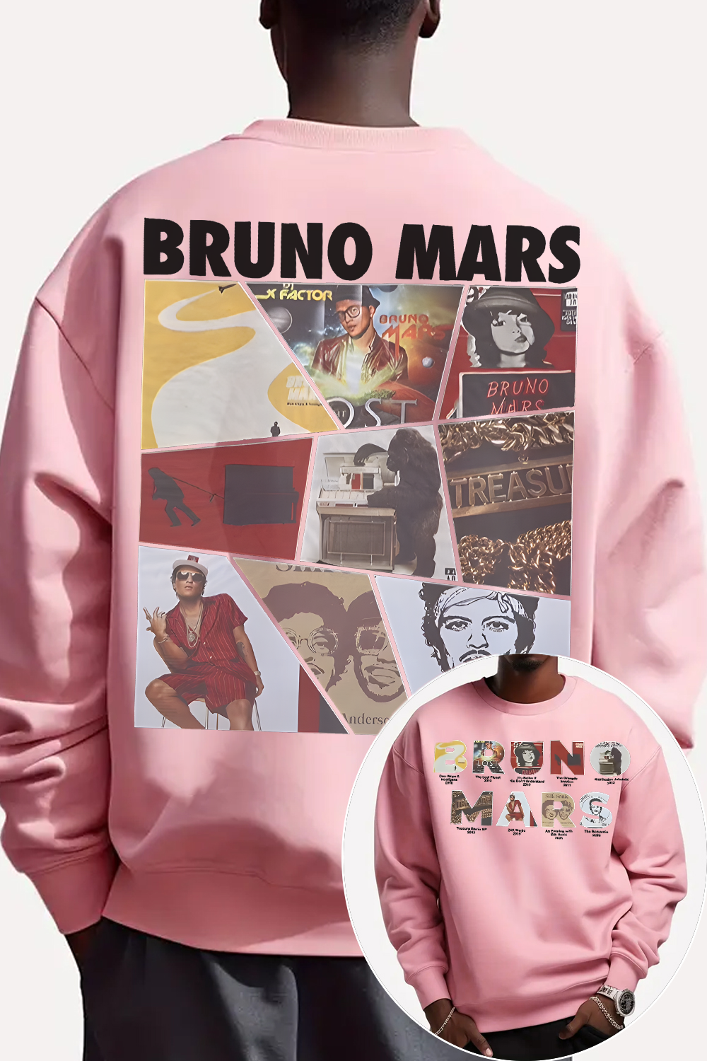 Bruno Mars Men Sweatshirt