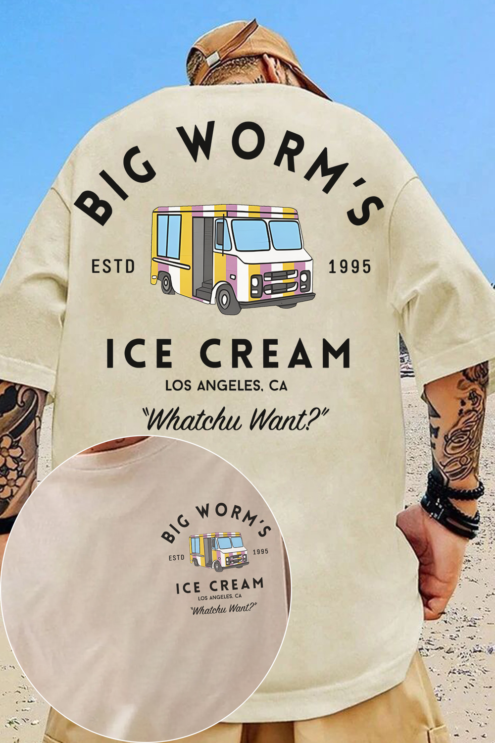 Big Worm's Ice Cream Shirt