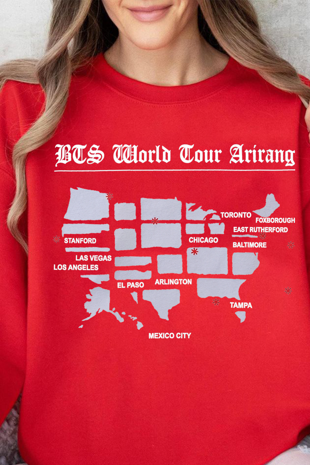 BTS Mexico City Tour Sweatshirt