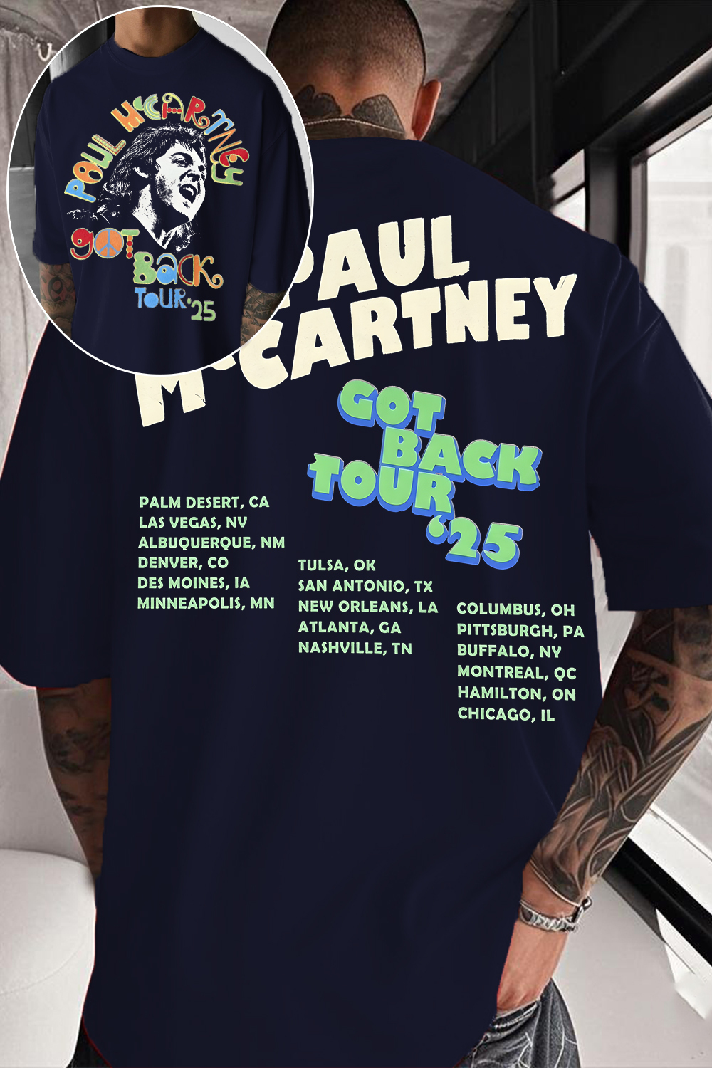 Paul McCartney Music Tee