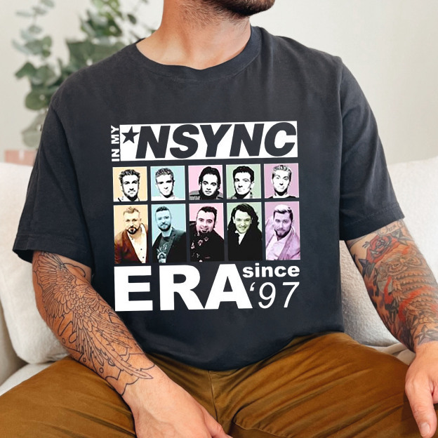 In My NSYNC Era Since 97 Vintage Nsync Men Tee