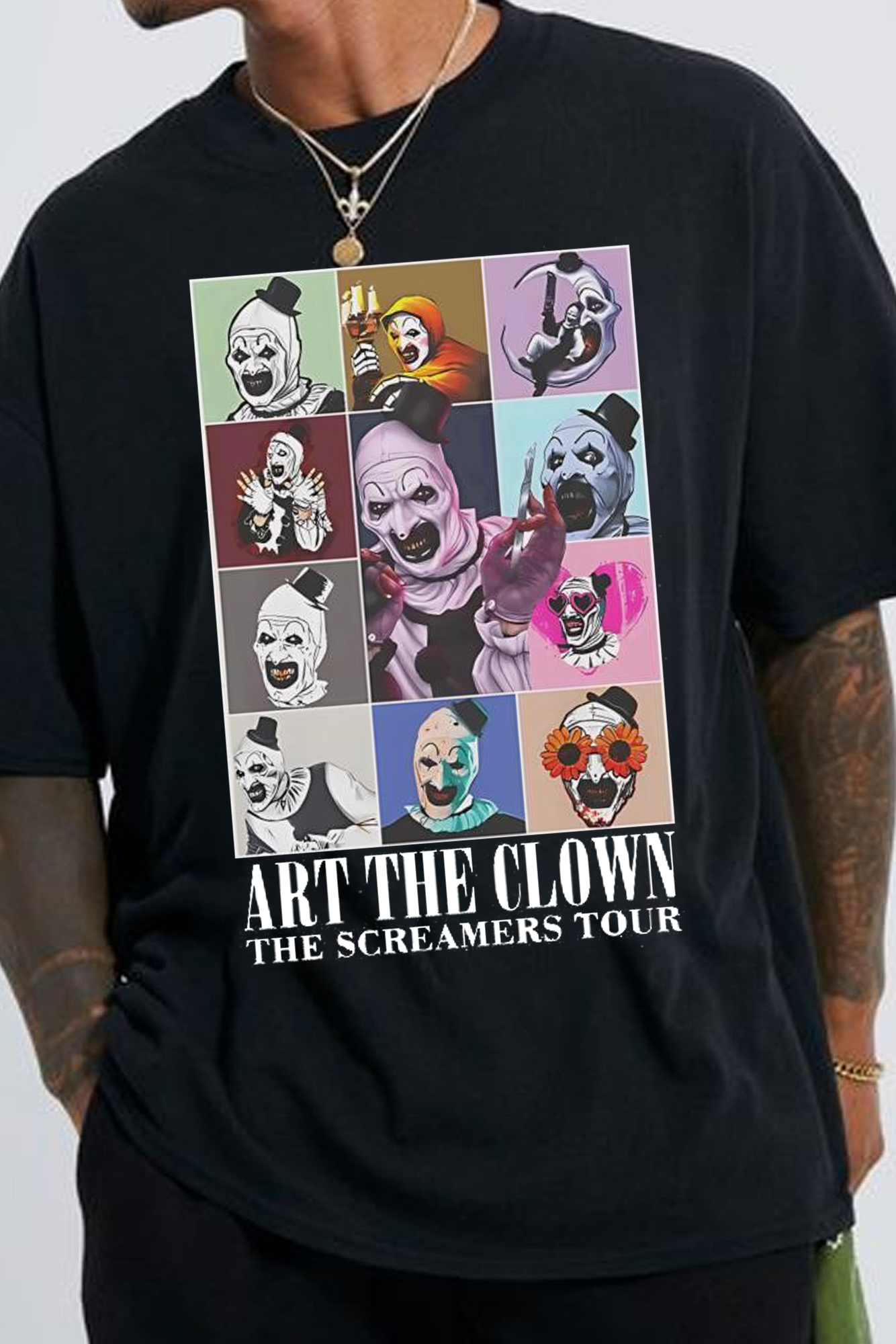 Art The Clown The Screamers Tour Tshirts