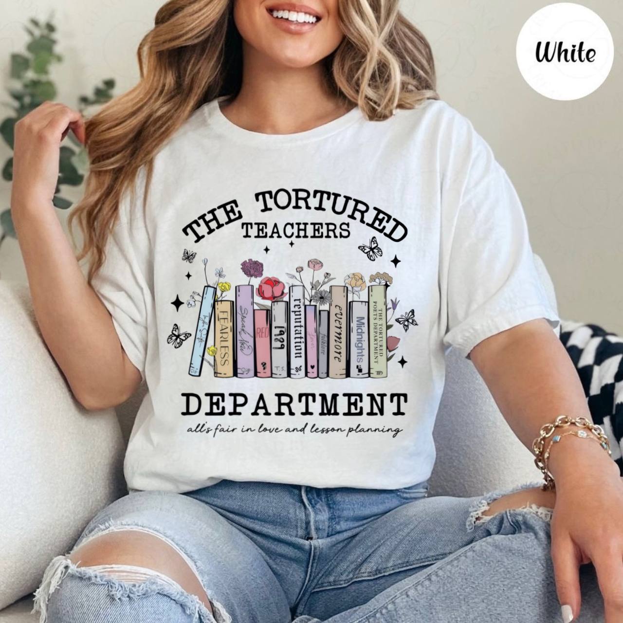 Taylor's Books Era Tour Edition DTF Print Shirt