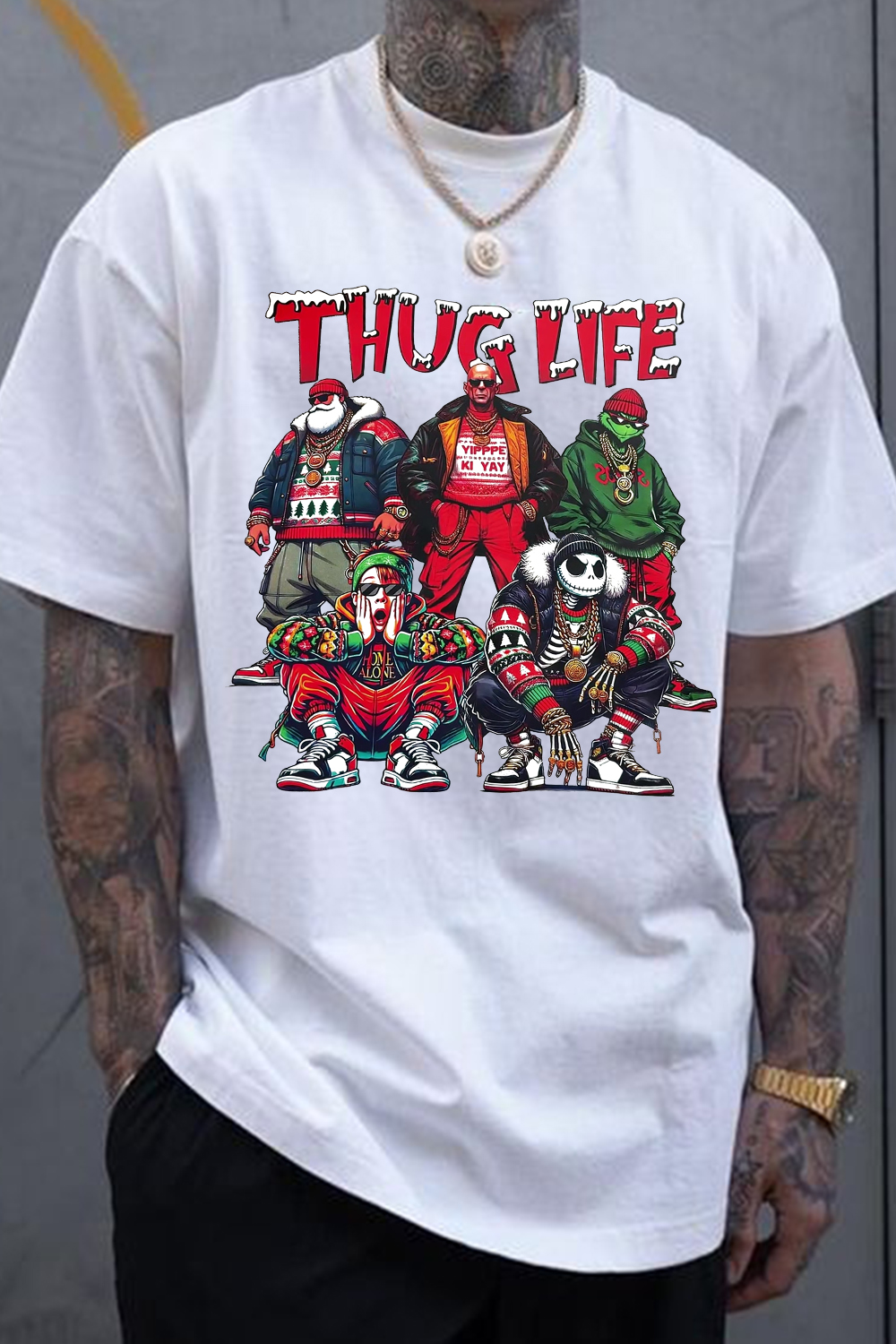 Christmas Monster Men's Short Sleeve T-Shirt