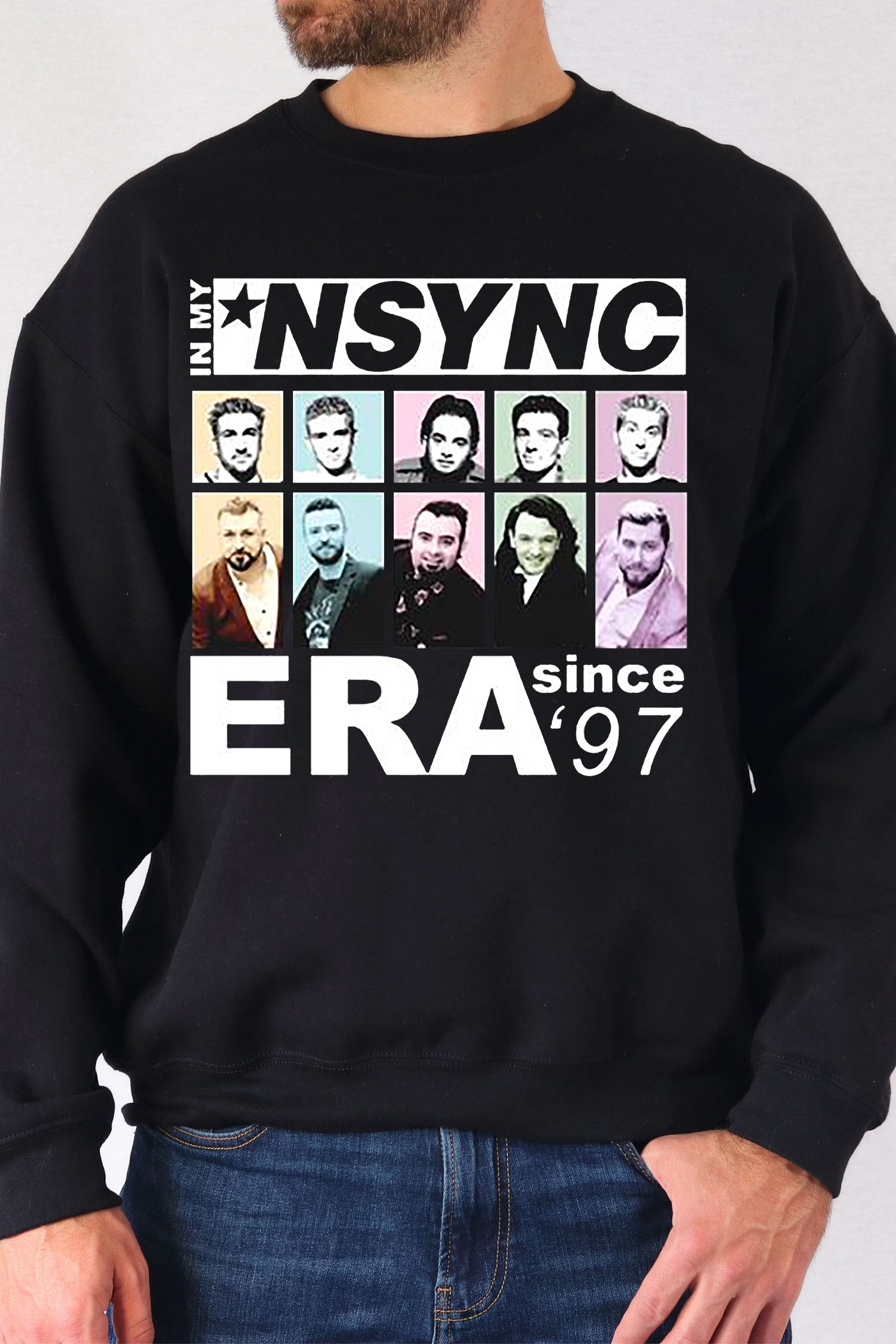 In My NSYNC Era Since 97 Vintage Nsync Men Sweatshirt