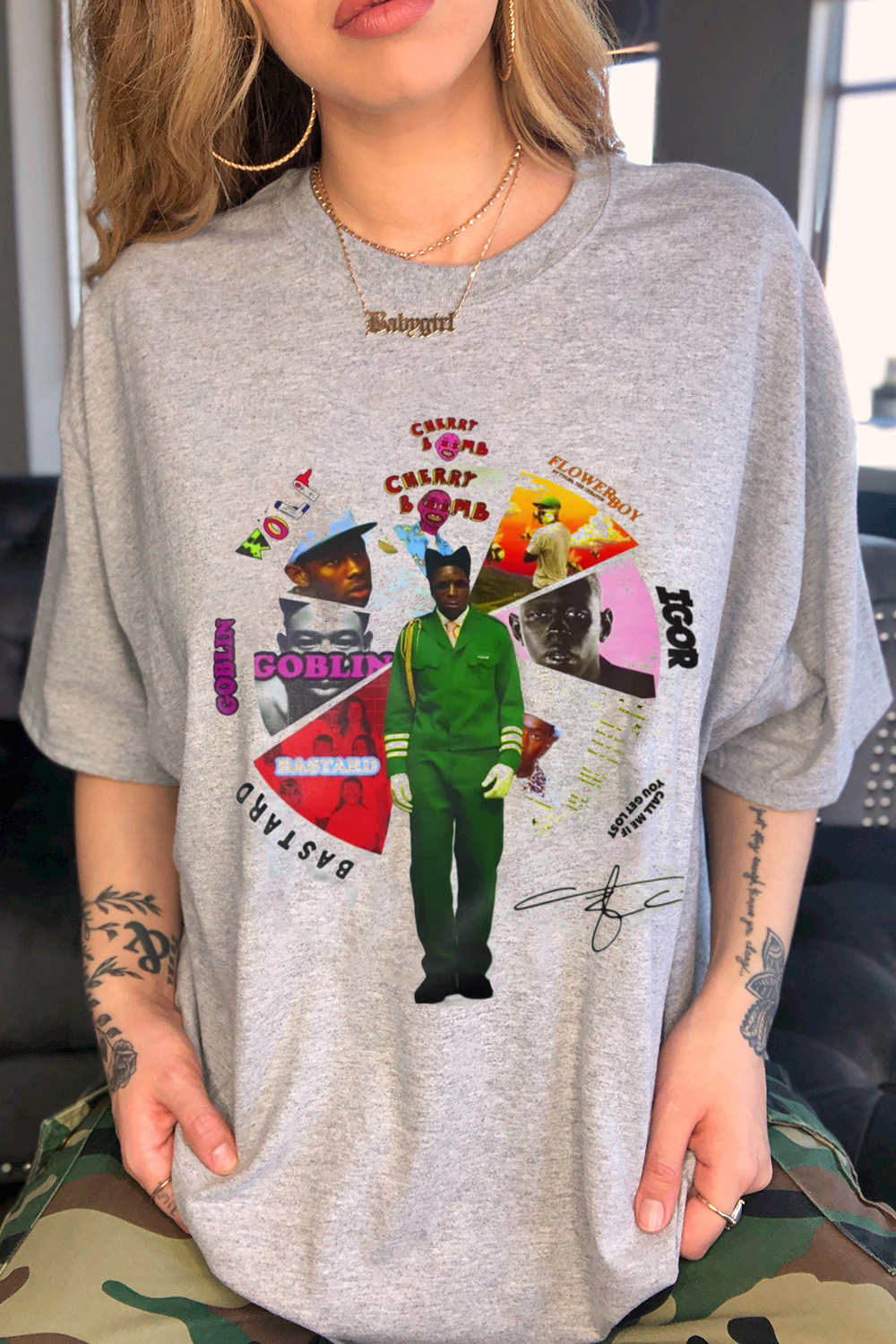 tylerthecreator 4 New Design Album Tee For Women