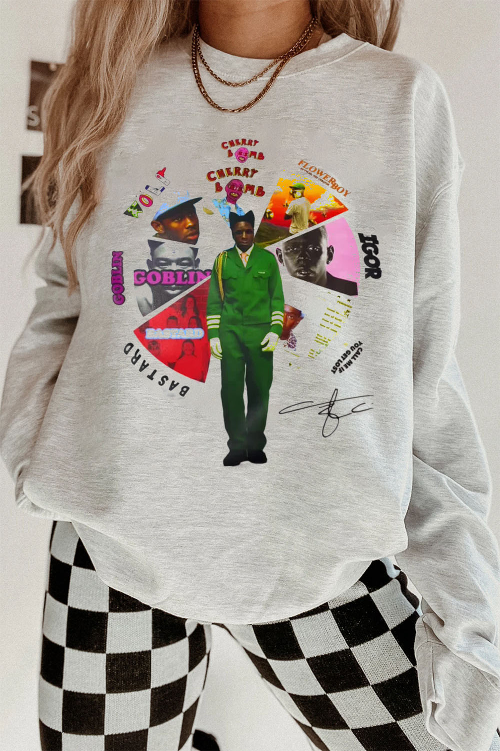 tylerthecreator 4 New Design Sweatshirt For Women