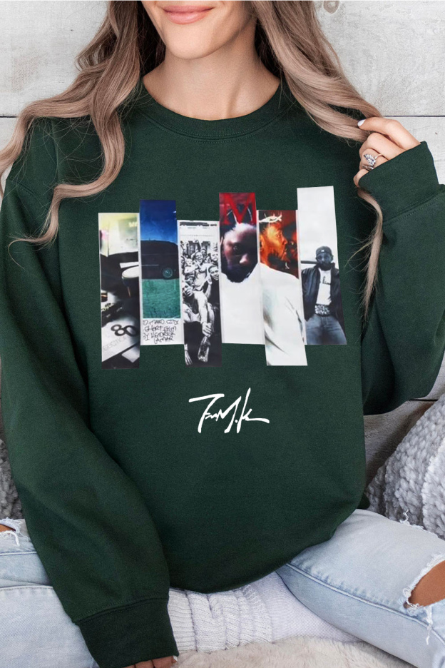Kendrick Dropped Women's Crew Neck Sweatshirt
