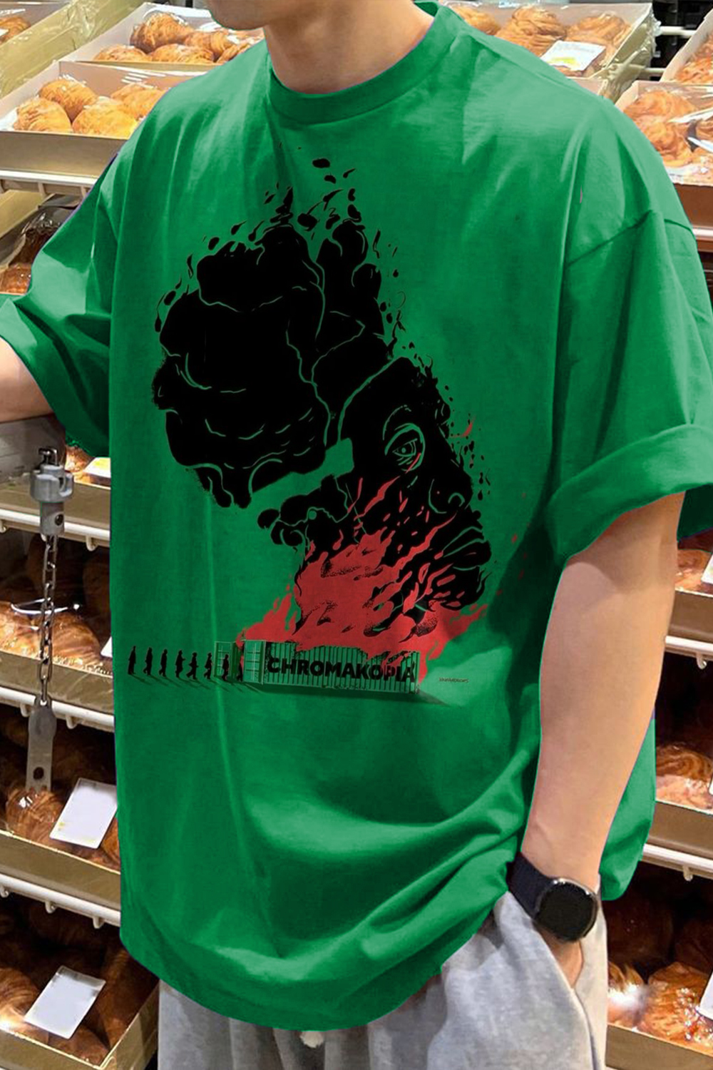 Tyler casual men's round neck t-shirt