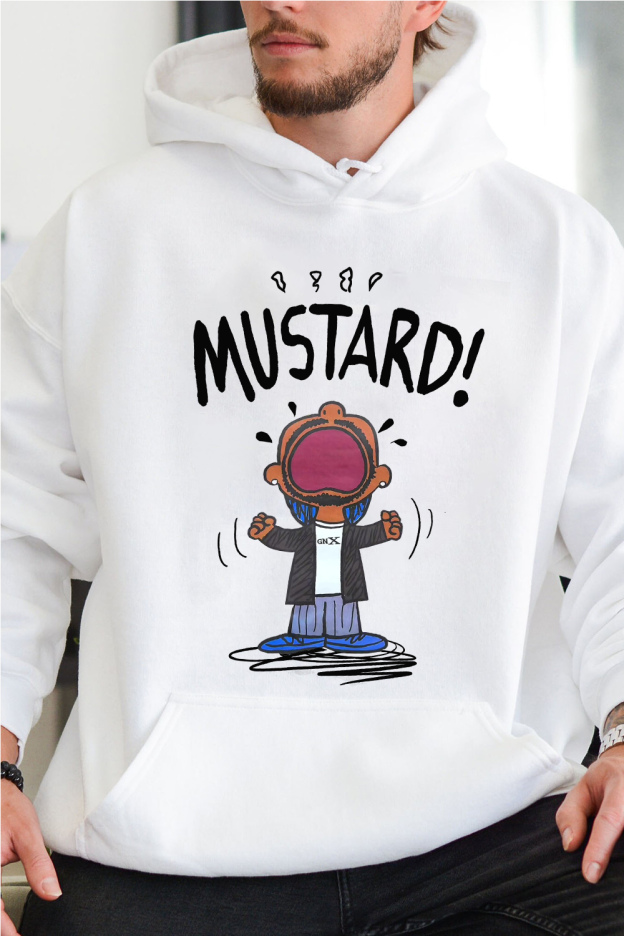 GNX  reversible print men's hoodie