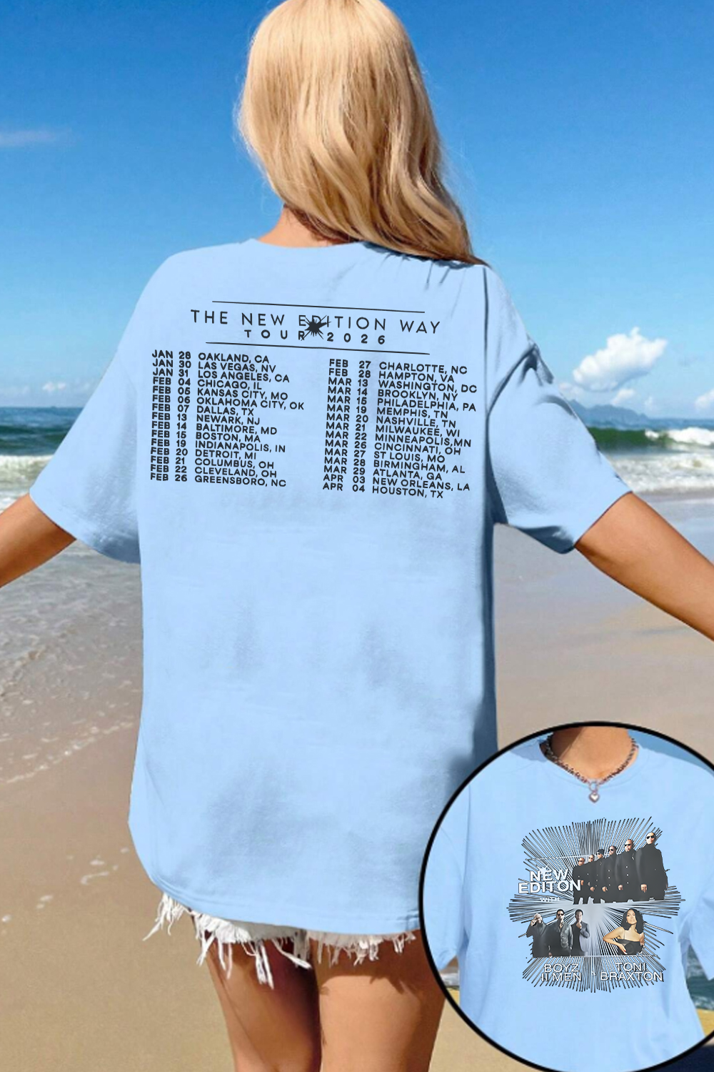 New Edition 2026 Tour Shirt