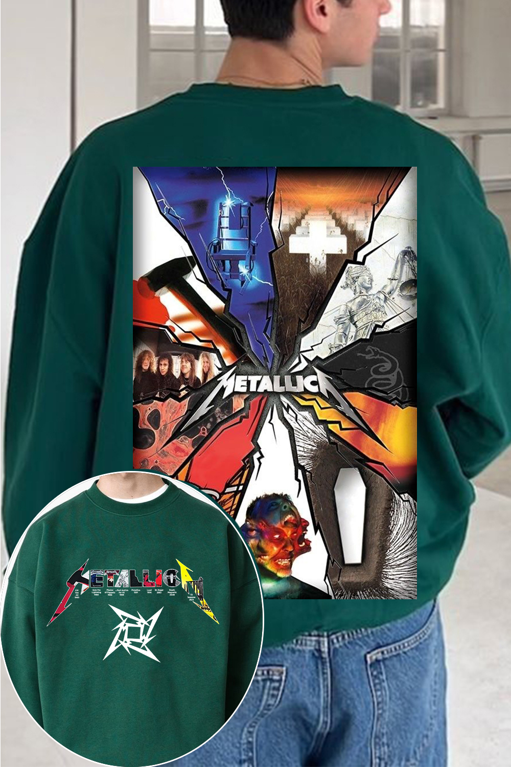 metallica2025 MEN SWEATSHIRT