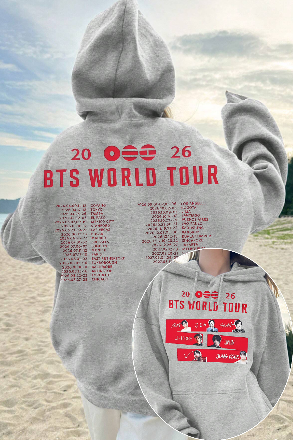 BTS Tour Hoodie