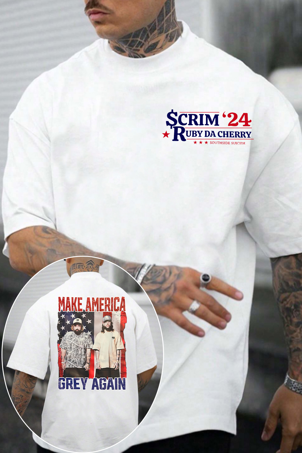 Uicideboy Tee For men