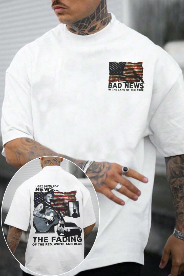 Zach Bryan Tee  For men