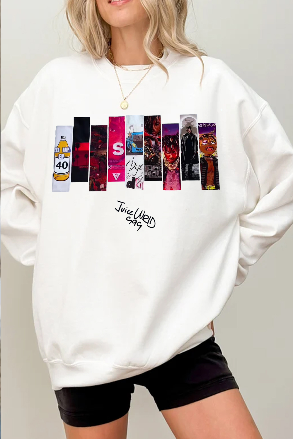 Juice WRLD 999 crew neck women's sweatshirt