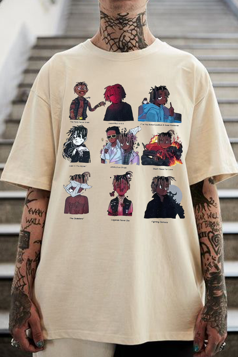 Juice World fans short sleeve T-shirt