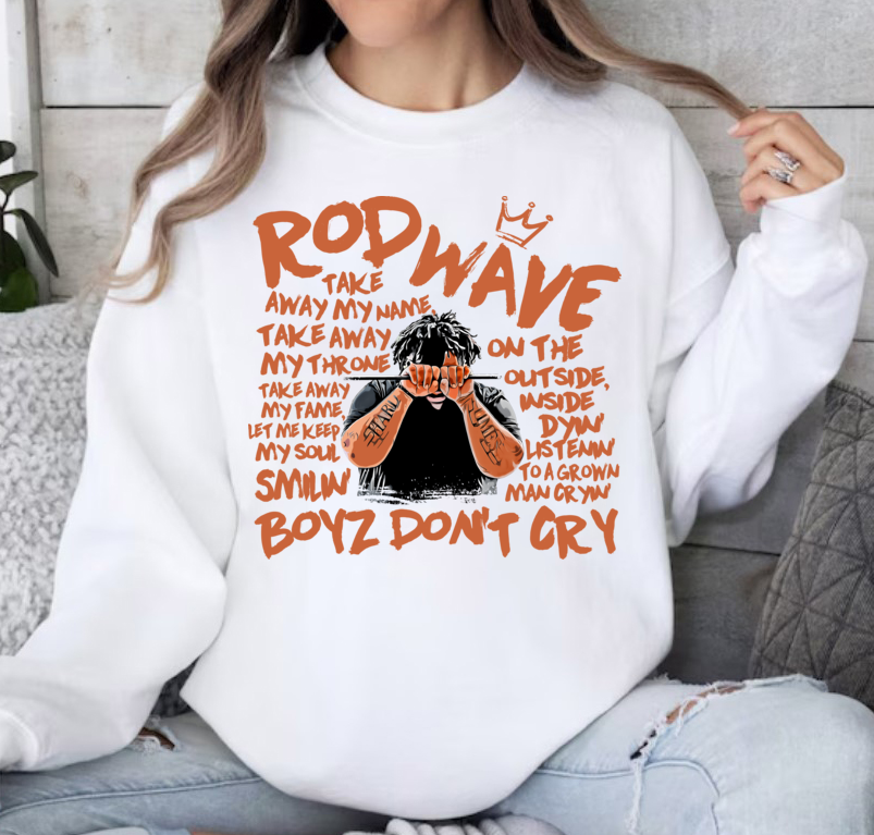 Rod Wave – Boyz Don’t Cry SweatShirt 
