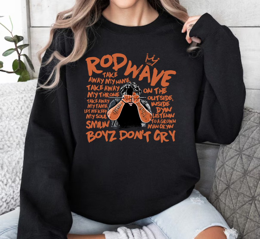 Rod Wave – Boyz Don’t Cry SweatShirt