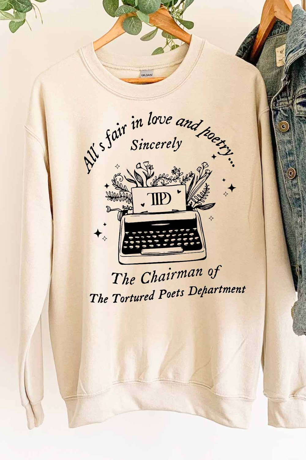 The Chairman of The Tortured Poets Department Sweatshirt