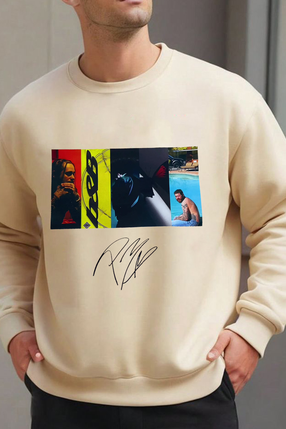 Album Posty Songs Men Sweatshirt