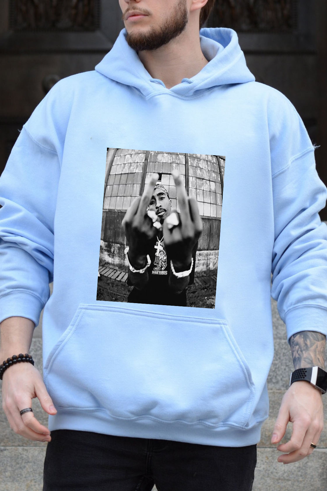 2Pac Shakur men hoodie