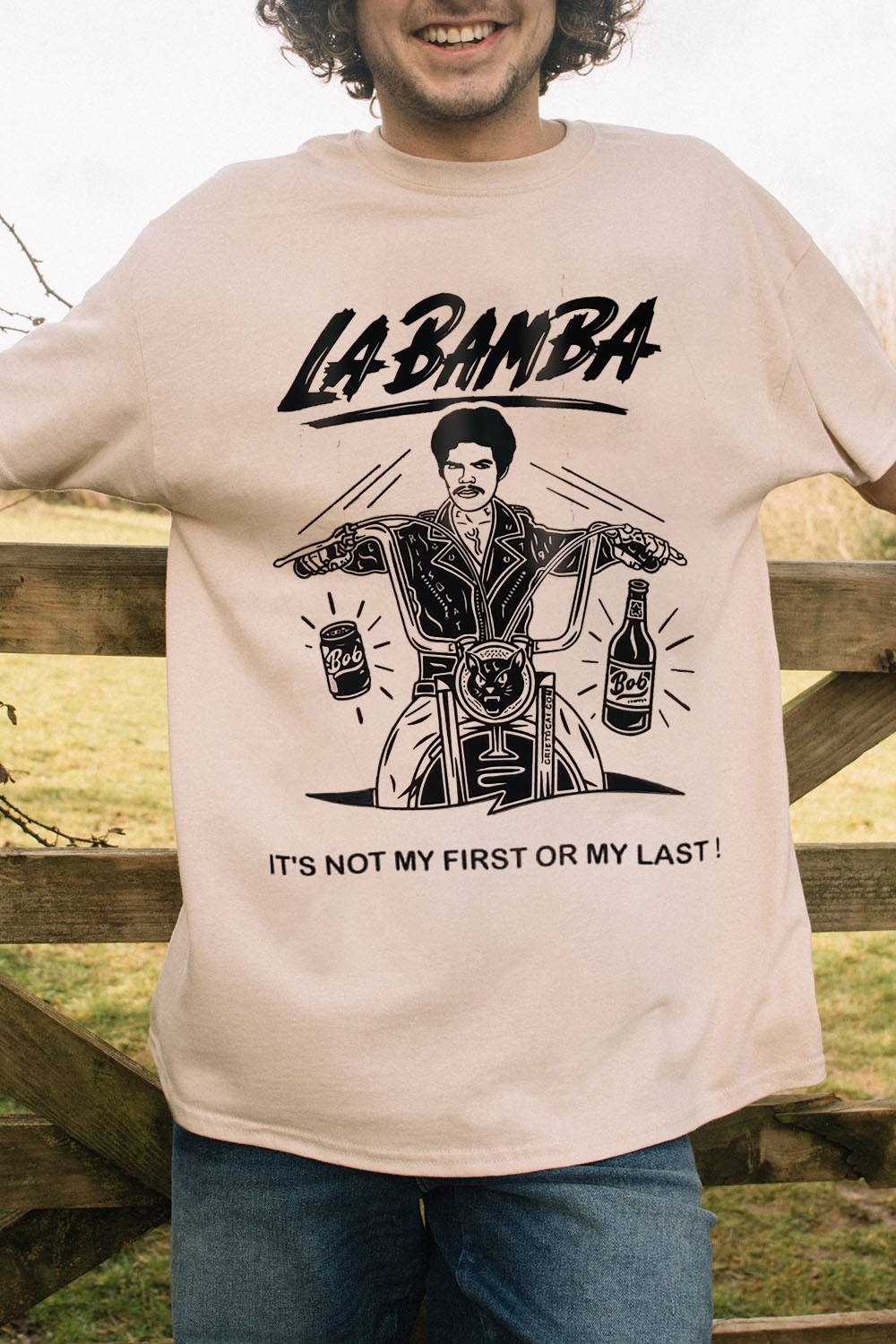 It’s not my first or my last La bamba Movie Bob Tee For Men
