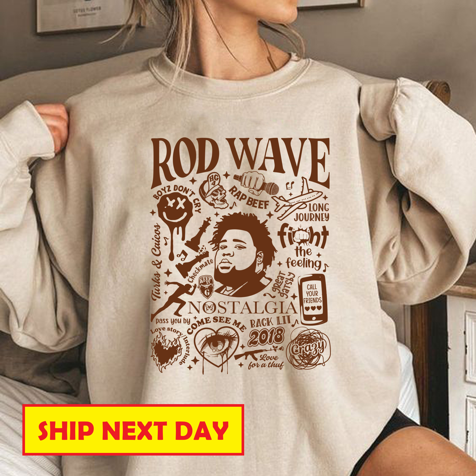 NOSTALGIA – ROD WAVE SweatShirt