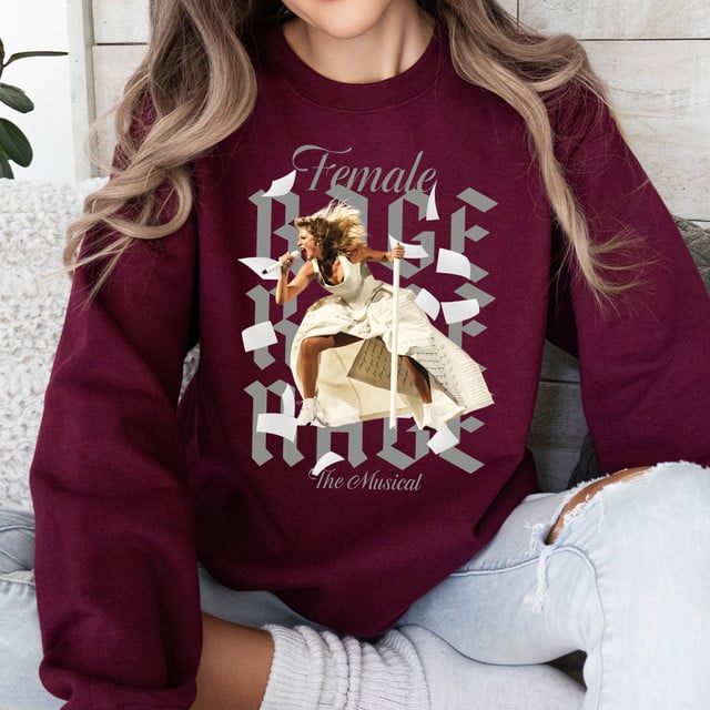 Female RAGE - Taylor Swift  Sweatshirt