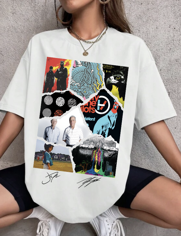 Twenty One Pilots Albums New Version TShirt