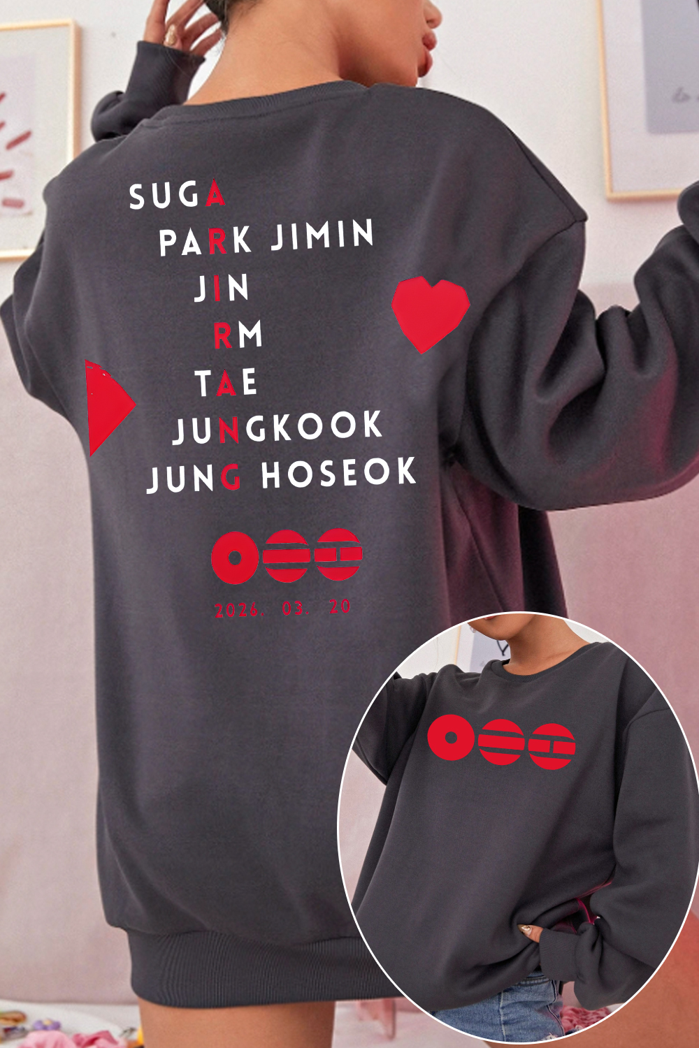 BTS Army Arirang Sweatshirt