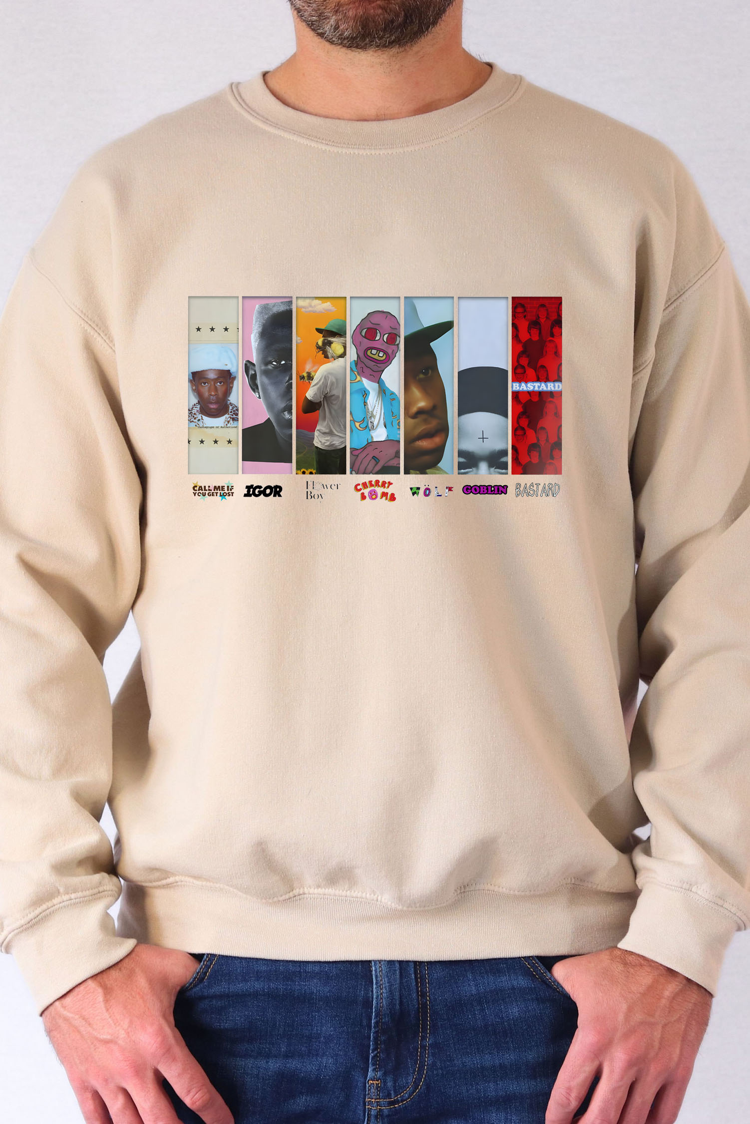 Tyler Albums Version 6 Men Sweatshirt