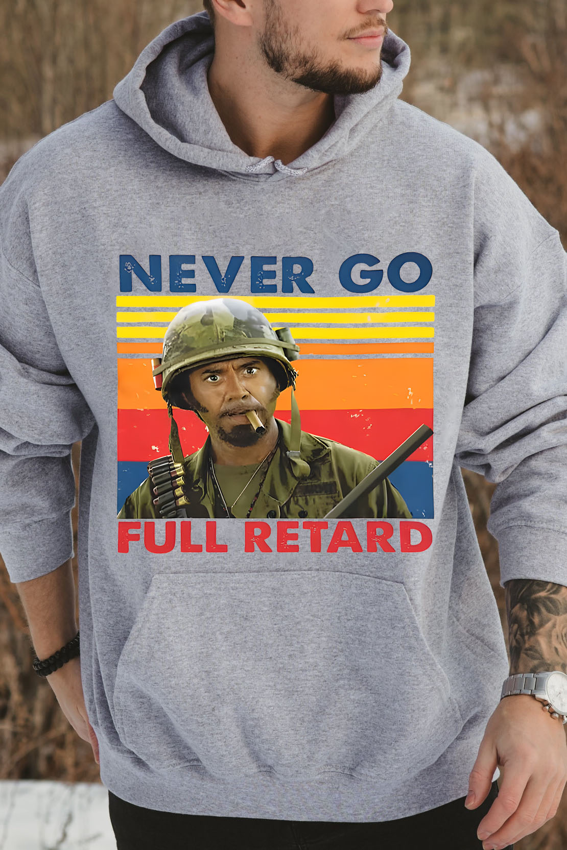 Nevergofullreterrrd Men's Hoodie