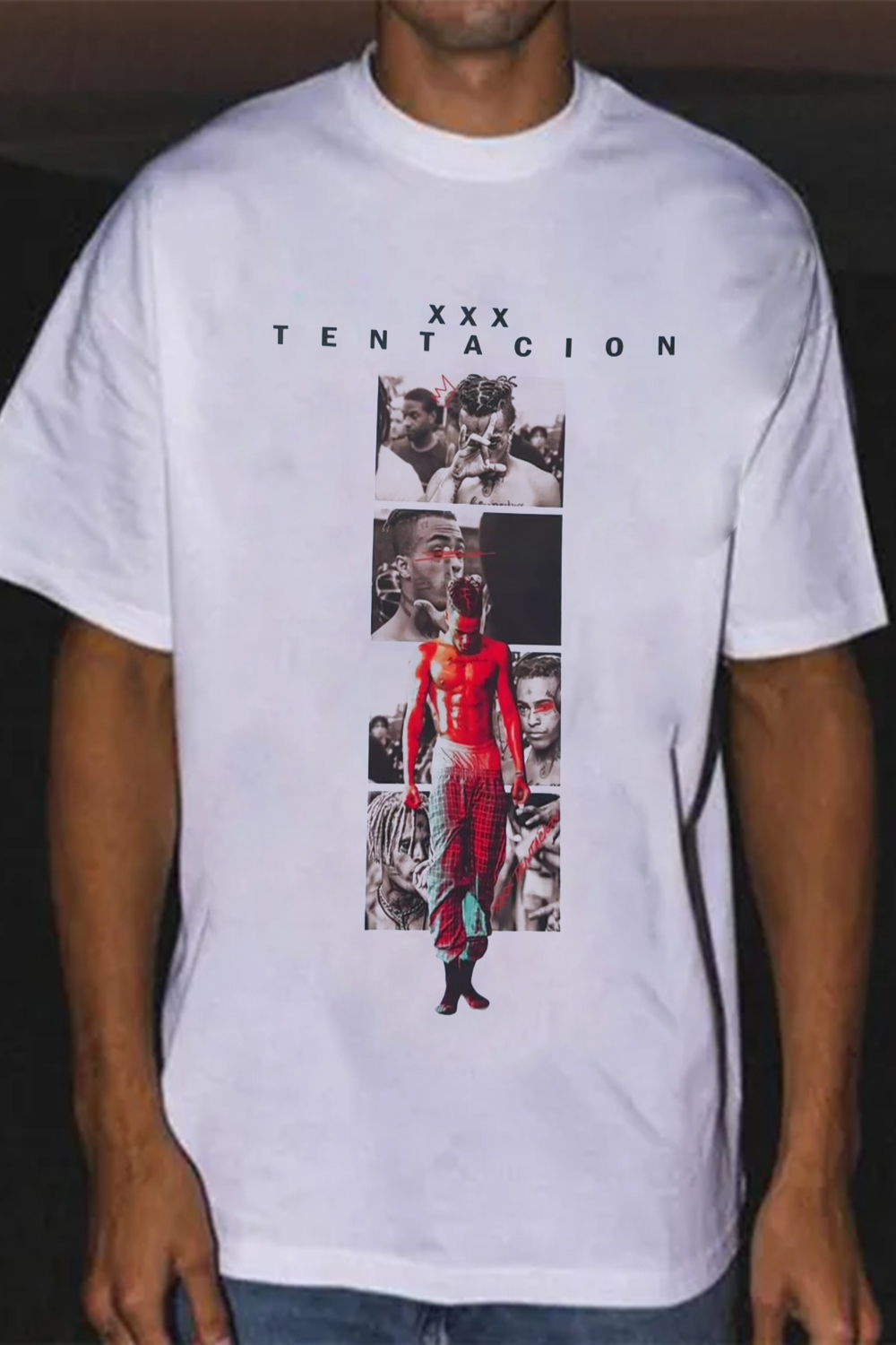 XXXTentacion printed men's short-sleeved T-shirt