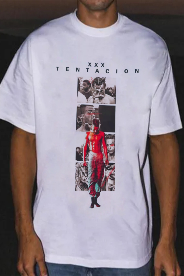XXXTentacion printed men's short-sleeved T-shirt