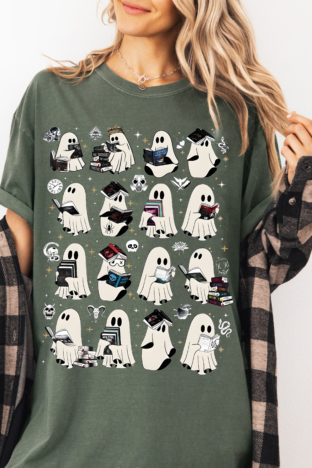 Ghost Reading Dark Romance Novels T-shirts, sweatshirts and hoodies