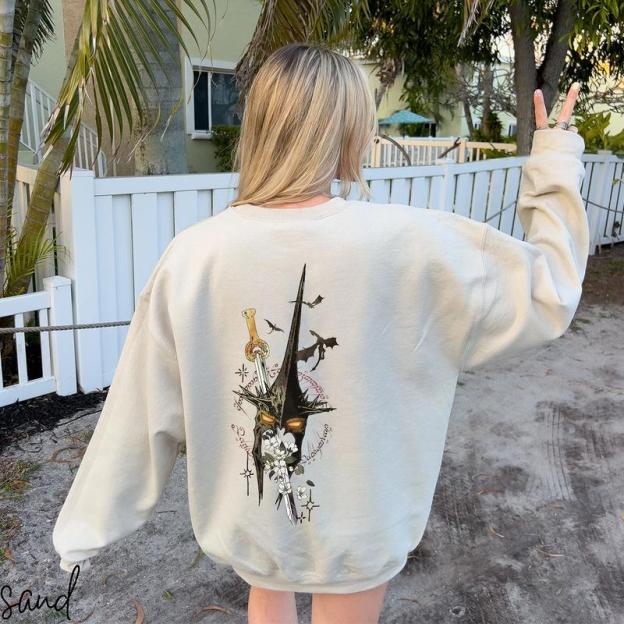 I Am No Man  LOTR 2 Sides Sweatshirt