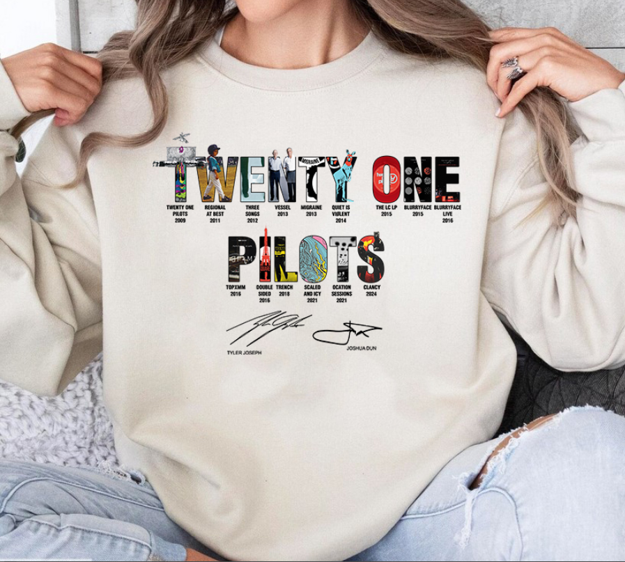 Twenty One Pilots Albums SweatShirt