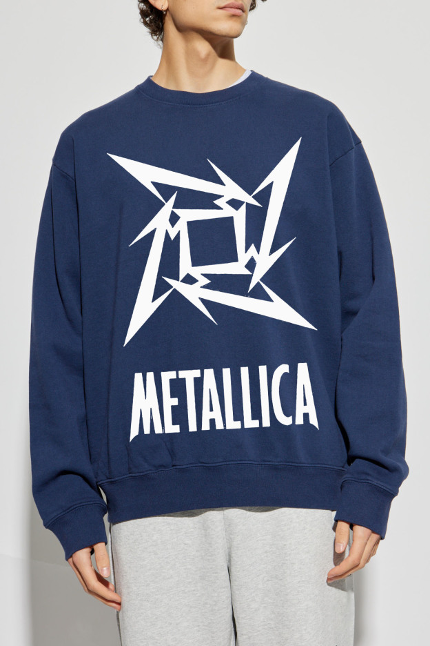 Metallica logo men sweatshirt
