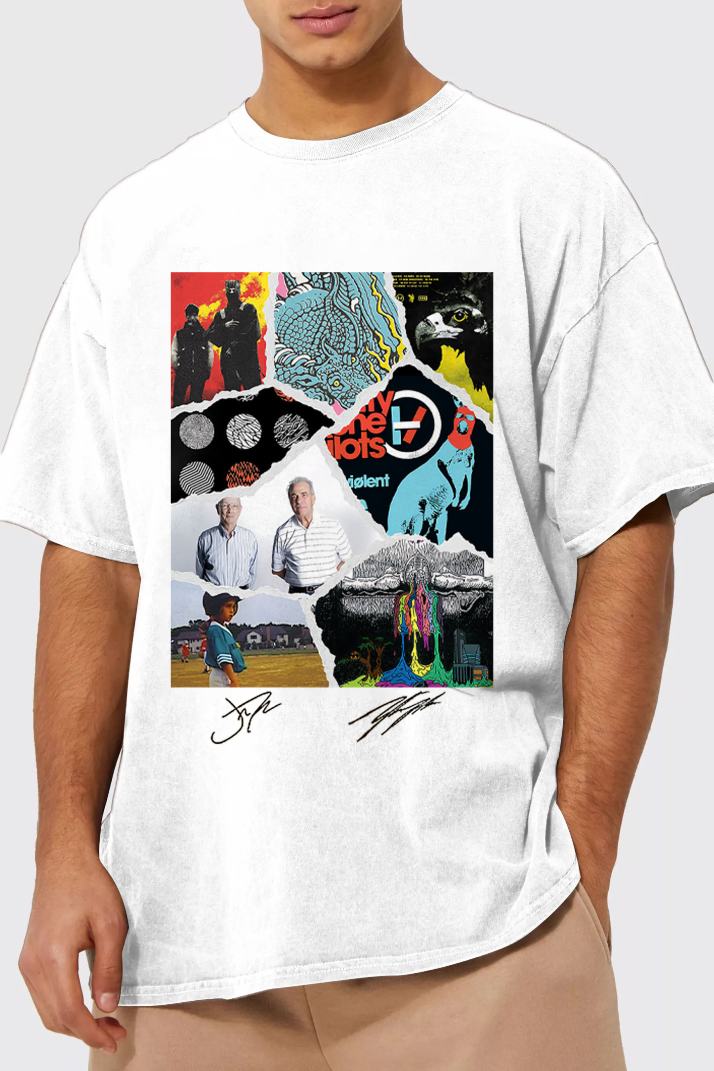 Twenty One Pilots Albums New Version TShirt-Men