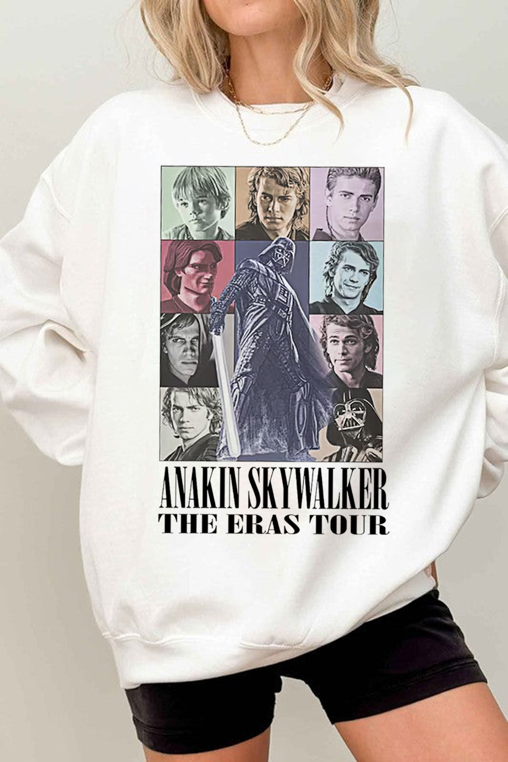 Anakin Skywalker Eras Tour Inspired Vintage Sweatshirt