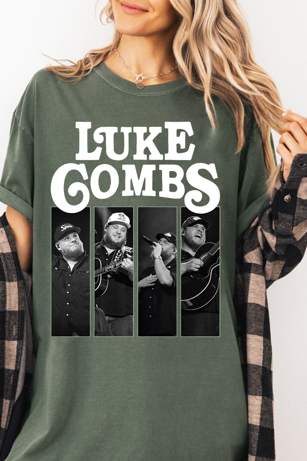 Luke Combs Country Music Tee  For Women